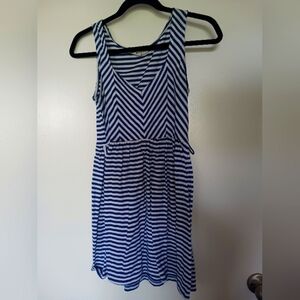 Stripes Pencil Skirt Dress Size L